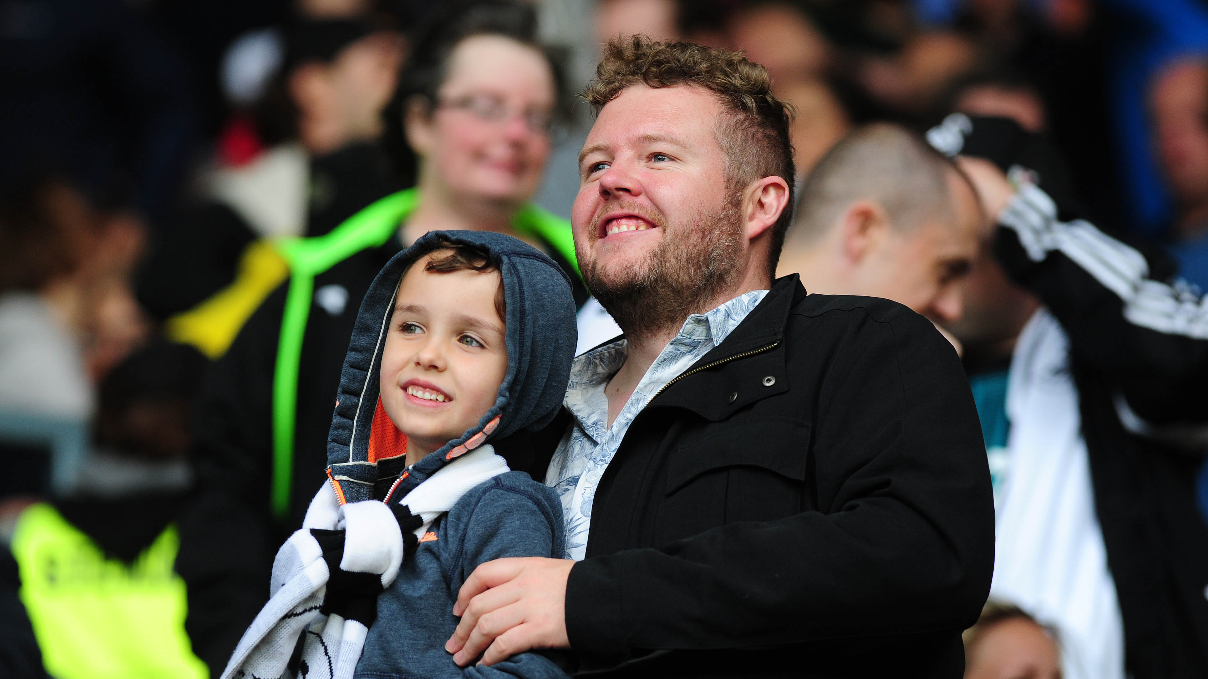 Swansea City supporters