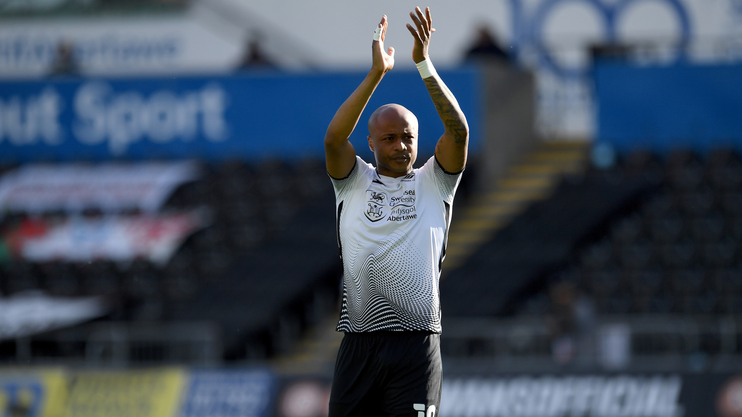 Andre Ayew We miss the fans, but the passion to win for our community